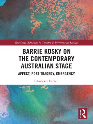 cover image of Barrie Kosky on the Contemporary Australian Stage